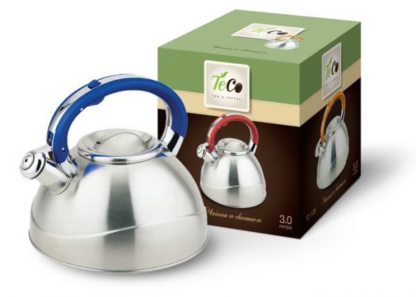 Kettle 3.0l stainless steel TC-109 TECO with whistle